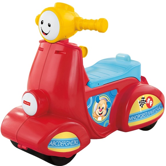 Fisher-Price Laugh & Learn Toddler Ride-On Scooter- Musical Learning Toy NEW - Picture 1 of 4